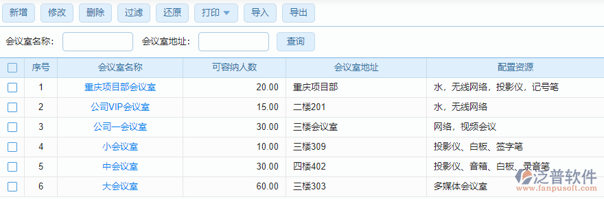 會(huì)議室
