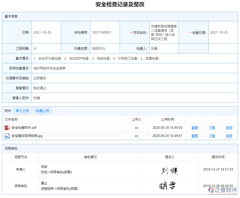 施工安全平臺