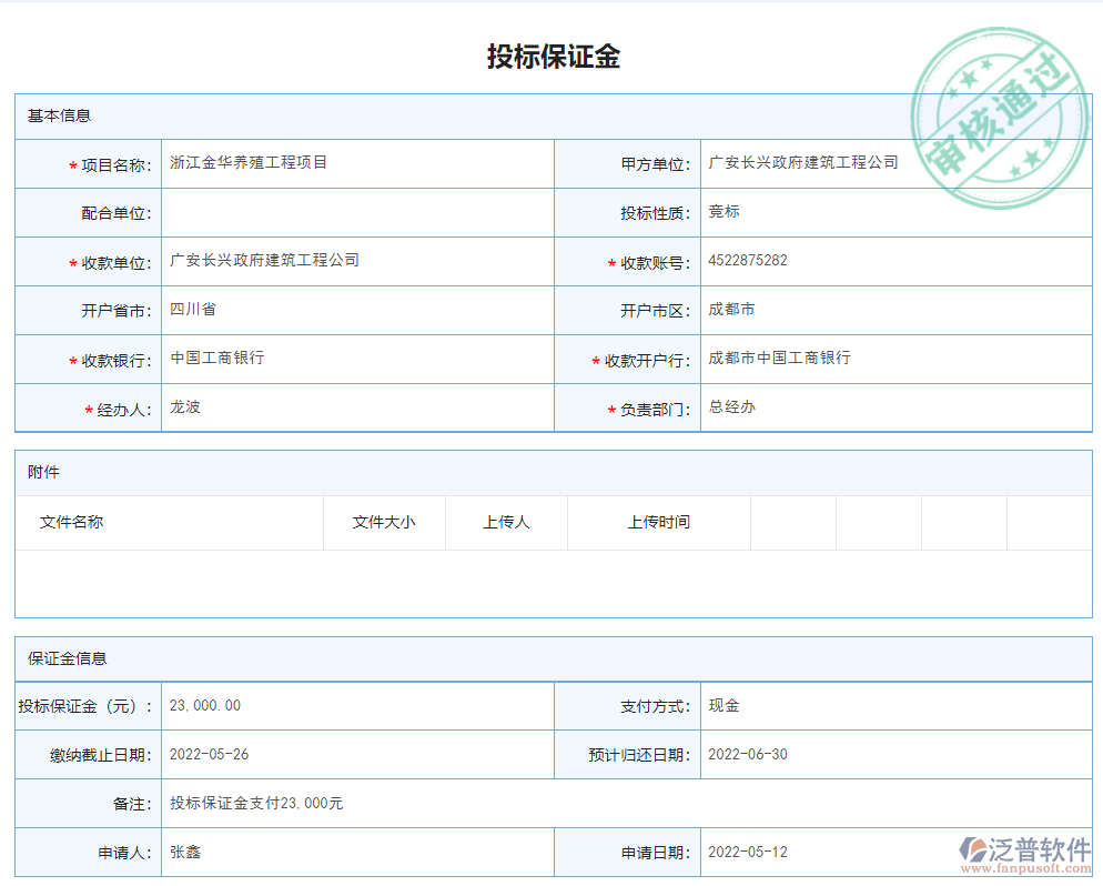 投標保證金