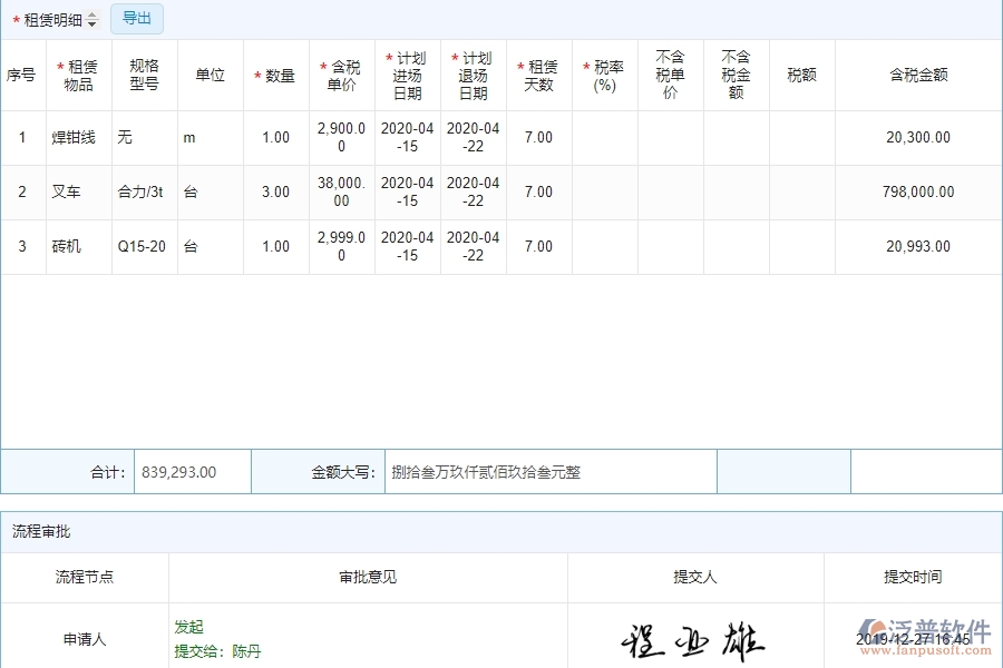 電力工程企業(yè)租賃付款列表管理的技術(shù)優(yōu)勢(shì)