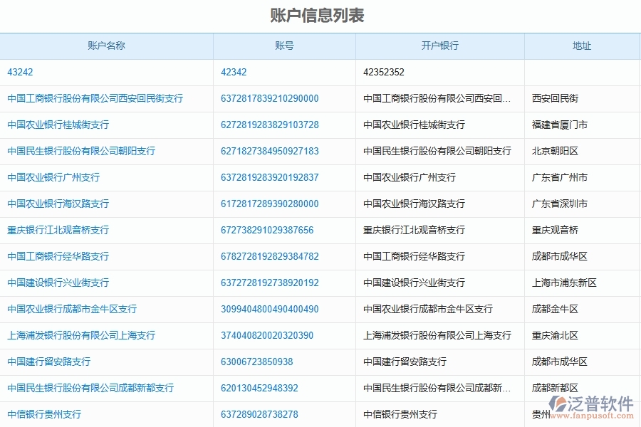 四、使用泛普軟件-幕墻工程賬戶信息管理系統(tǒng)的核心優(yōu)勢