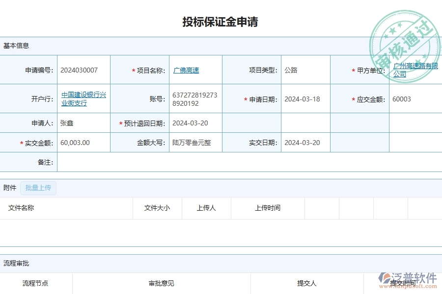 四、泛普軟件-公路工程企業(yè)投標(biāo)保證金申請(qǐng)的技術(shù)優(yōu)勢