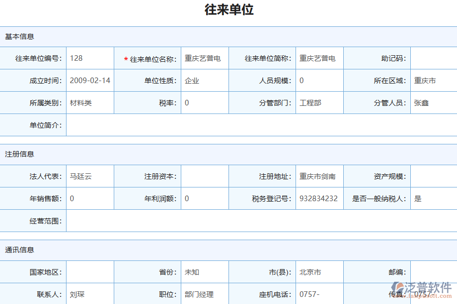 泛普軟件-園林工程企業(yè)管理系統(tǒng)中供應(yīng)商報(bào)表為企業(yè)帶來的價(jià)值