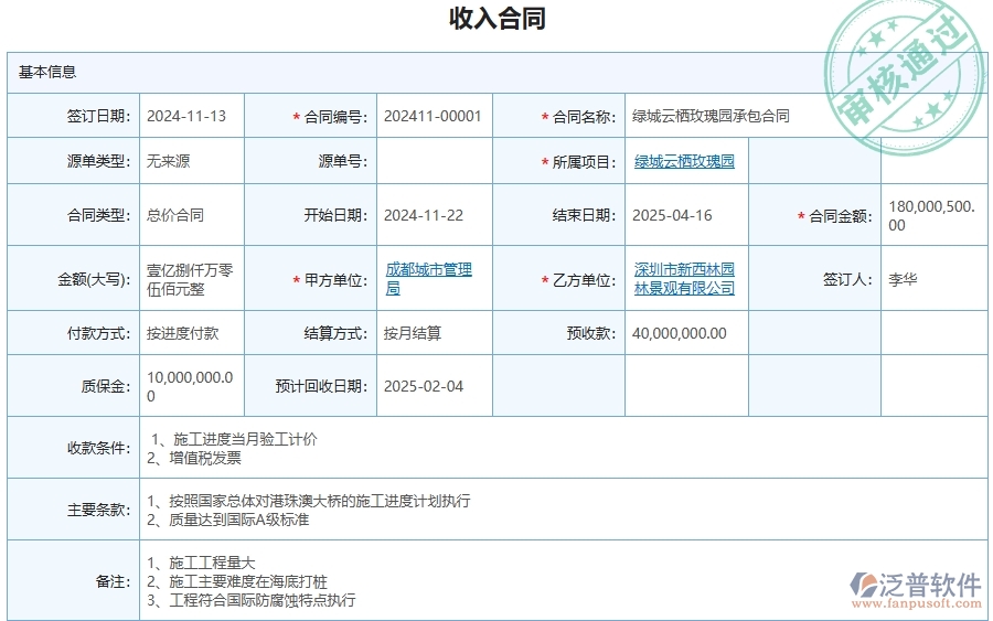 使用泛普軟件-幕墻工程管理系統(tǒng)的核心優(yōu)勢(shì)