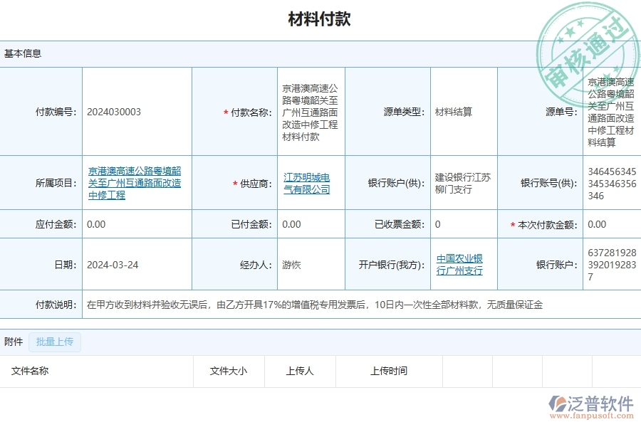 泛普軟件-公路工程企業(yè)管理系統(tǒng)的管控點(diǎn)作用