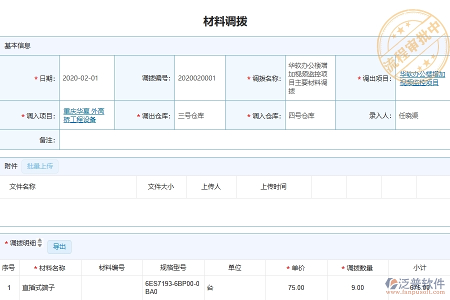 材料調(diào)撥列表為弱電工程企業(yè)提供了哪些方面的應(yīng)用價(jià)值