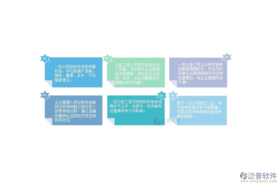 一、在公路工程企業(yè)管理中財(cái)務(wù)報(bào)表方面存在的問題