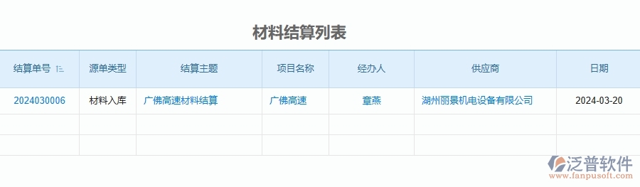三、泛普軟件-公路工程企業(yè)在項目總成本統(tǒng)計表(按結(jié)算取數(shù))中需要注意哪些問題
