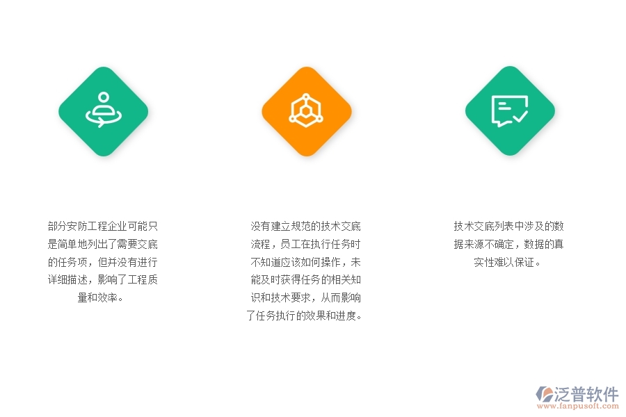 一、在安防工程企業(yè)中技術(shù)交底列表管理方面的問題