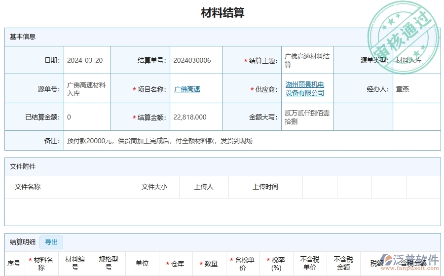 泛普軟件-公路工程企業(yè)管理系統(tǒng)中項目總成本統(tǒng)計表(按收付款取數(shù))的核心功能