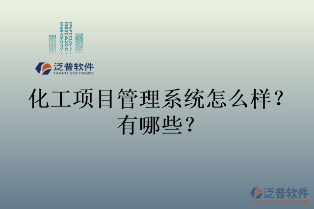化工項(xiàng)目管理系統(tǒng)怎么樣？有哪些？