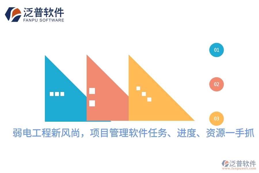 弱電工程新風尚，項目管理軟件任務、進度、資源一手抓