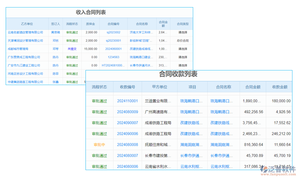 隧道工程財務軟件