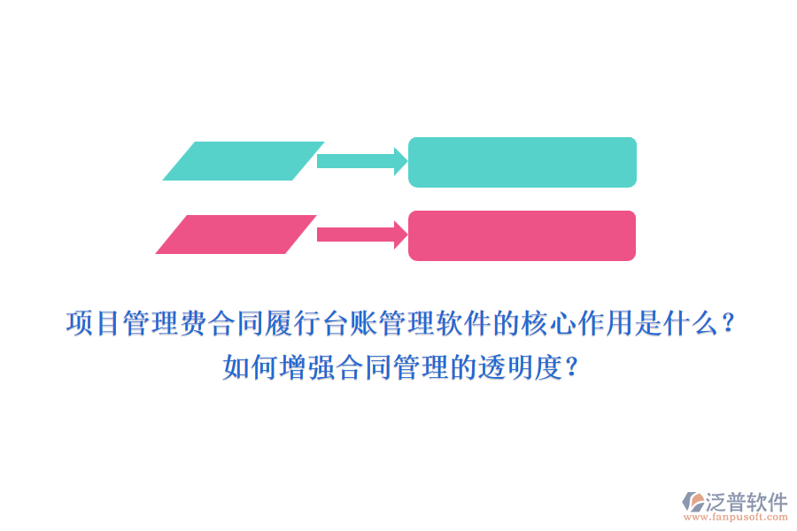 項目管理費合同履行臺賬管理軟件的核心作用是什么？如何增強合同管理的透明度？