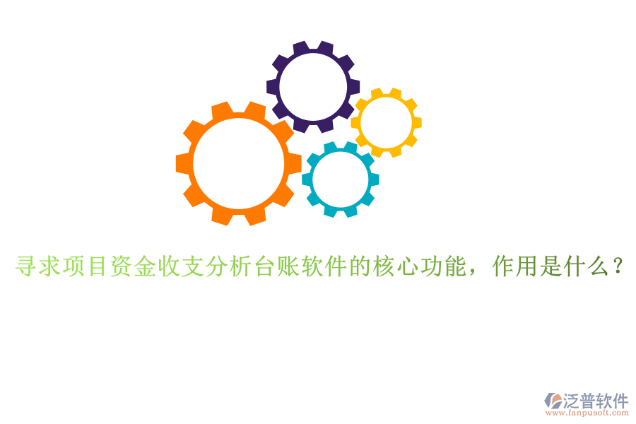 尋求項(xiàng)目資金收支分析臺賬軟件的核心功能，作用是什么？