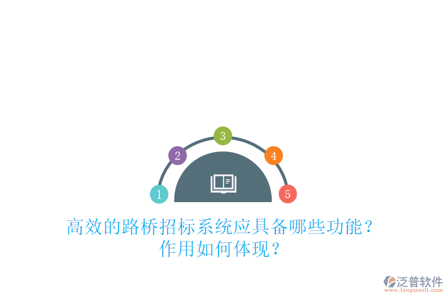 高效的路橋招標(biāo)系統(tǒng)應(yīng)具備哪些功能？作用如何體現(xiàn)？