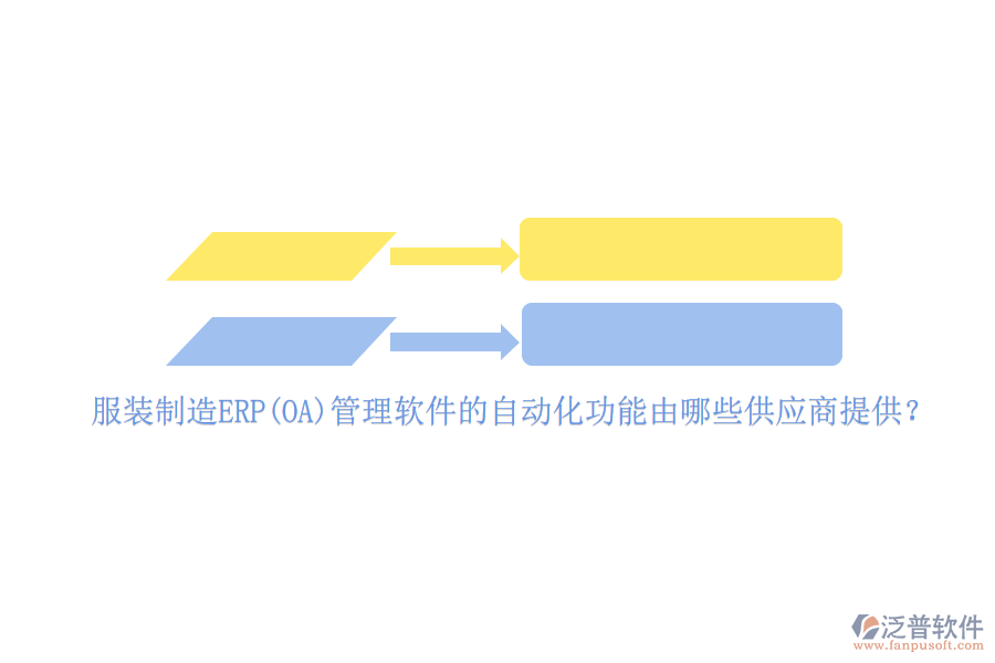 服裝制造ERP(OA)管理軟件的自動化功能由哪些供應商提供？