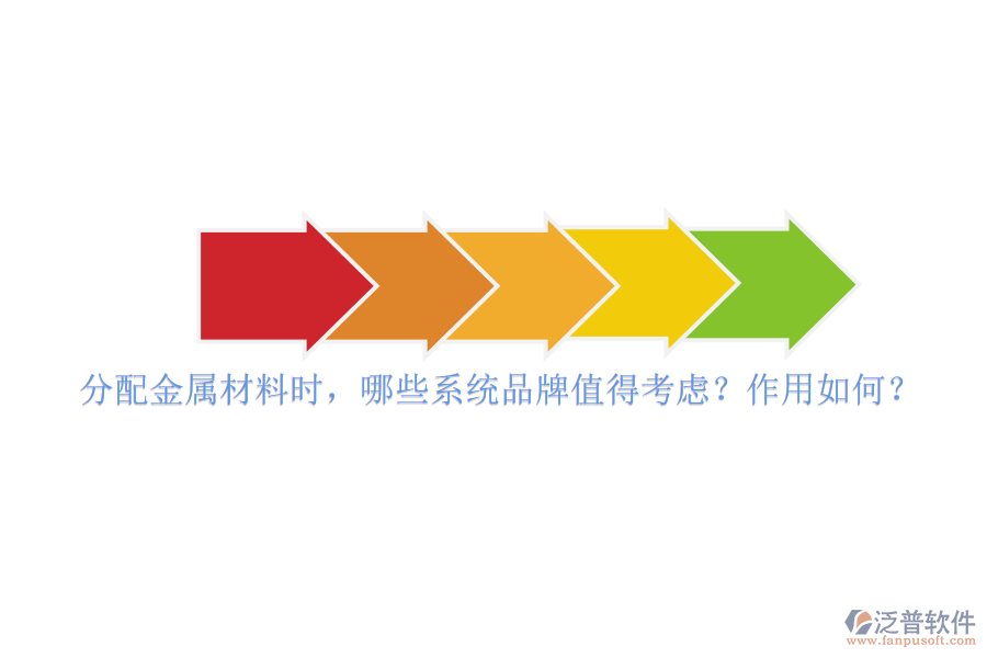 分配金屬材料時(shí)，哪些系統(tǒng)品牌值得考慮？作用如何？