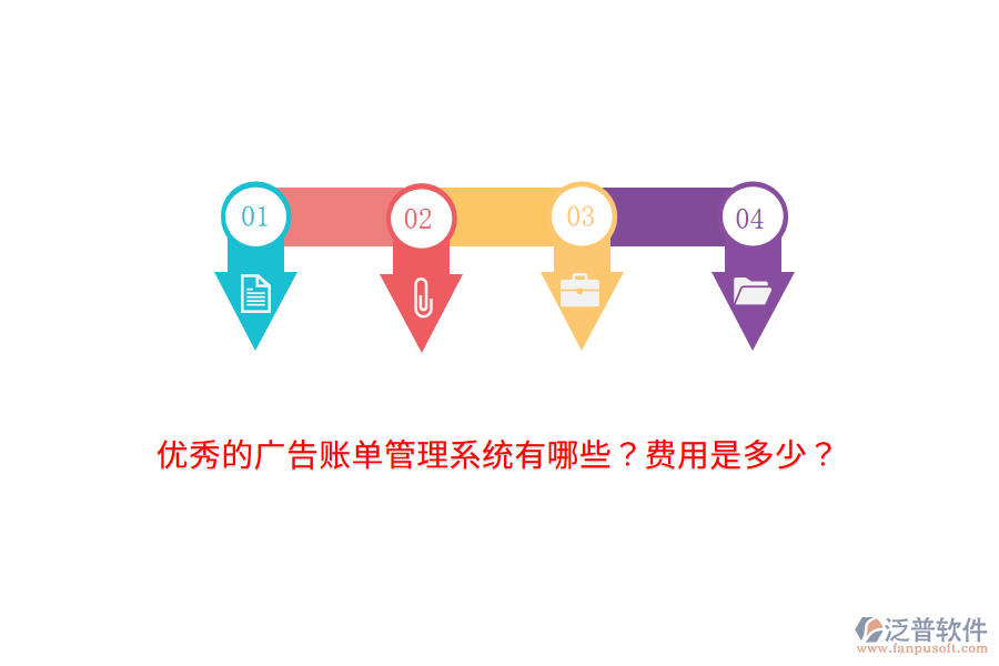 　　優(yōu)秀的廣告賬單管理系統(tǒng)及其費(fèi)用概述  　　在廣告行業(yè)中，一款優(yōu)秀的廣告賬單管理系統(tǒng)對(duì)于提升財(cái)務(wù)管理效率、確保數(shù)據(jù)準(zhǔn)確性和透明度至關(guān)重要。目前市場(chǎng)上存在多款功能全面、性能穩(wěn)定的廣告賬單管理系統(tǒng)，其中泛普軟件憑借其獨(dú)特優(yōu)勢(shì)備受關(guān)注。  　　一、優(yōu)秀的廣告賬單管理系統(tǒng)推薦  　　1. 泛普軟件：  　　功能特點(diǎn)：泛普軟件在廣告賬單管理方面表現(xiàn)出色，其系統(tǒng)支持報(bào)賬信息的詳細(xì)記錄、文檔上傳與關(guān)聯(lián)、費(fèi)用分類與統(tǒng)計(jì)分析以及審批流程與通知提醒等功能。這些功能不僅提高了項(xiàng)目報(bào)賬的準(zhǔn)確性和透明度，還極大地簡(jiǎn)化了財(cái)務(wù)審批流程，降低了經(jīng)營(yíng)風(fēng)險(xiǎn)。  　　用戶體驗(yàn)：系統(tǒng)界面友好，操作簡(jiǎn)單，用戶無(wú)需復(fù)雜的培訓(xùn)即可快速上手。同時(shí)，泛普軟件還提供了良好的技術(shù)支持和售后服務(wù)，確保用戶在使用過程中遇到問題能夠及時(shí)解決。  　　- 安全性與穩(wěn)定性：泛普軟件在數(shù)據(jù)安全和系統(tǒng)穩(wěn)定性方面表現(xiàn)出色，采用先進(jìn)的數(shù)據(jù)加密技術(shù)和安全防護(hù)措施，確保用戶數(shù)據(jù)的安全無(wú)憂。  　　其他優(yōu)秀系統(tǒng)：  　　除了泛普軟件外，市場(chǎng)上還有M-Files、Nuxeo等品牌在廣告賬單管理系統(tǒng)領(lǐng)域也表現(xiàn)出色。這些系統(tǒng)同樣具備豐富的功能和良好的用戶體驗(yàn)，但具體選擇還需根據(jù)廣告公司的實(shí)際需求、預(yù)算以及系統(tǒng)的易用性等因素進(jìn)行綜合考慮。  　　二、泛普軟件廣告賬單管理系統(tǒng)的費(fèi)用分析  　　關(guān)于泛普軟件廣告賬單管理系統(tǒng)的費(fèi)用，由于軟件價(jià)格通常受多種因素影響(如系統(tǒng)規(guī)模、功能模塊、用戶規(guī)模、技術(shù)支持與培訓(xùn)等)，因此無(wú)法給出具體的價(jià)格數(shù)字。但一般來(lái)說，泛普軟件的費(fèi)用相對(duì)合理，能夠滿足不同規(guī)模廣告公司的需求。  　　具體而言，泛普軟件的費(fèi)用可能包括基礎(chǔ)軟件費(fèi)用、定制化開發(fā)費(fèi)用(如有特殊需求)、技術(shù)支持與培訓(xùn)費(fèi)用等。用戶可以根據(jù)自身需求選擇相應(yīng)的功能模塊和服務(wù)，并與泛普軟件的銷售團(tuán)隊(duì)進(jìn)行具體協(xié)商以確定最終價(jià)格。  　　此外，許多軟件提供商還會(huì)提供免費(fèi)試用期，用戶可以在試用期內(nèi)評(píng)估系統(tǒng)性能后再?zèng)Q定是否購(gòu)買。因此，建議廣告公司在選擇廣告賬單管理系統(tǒng)時(shí)，先了解并試用相關(guān)系統(tǒng)，再根據(jù)自身需求和預(yù)算做出決策。